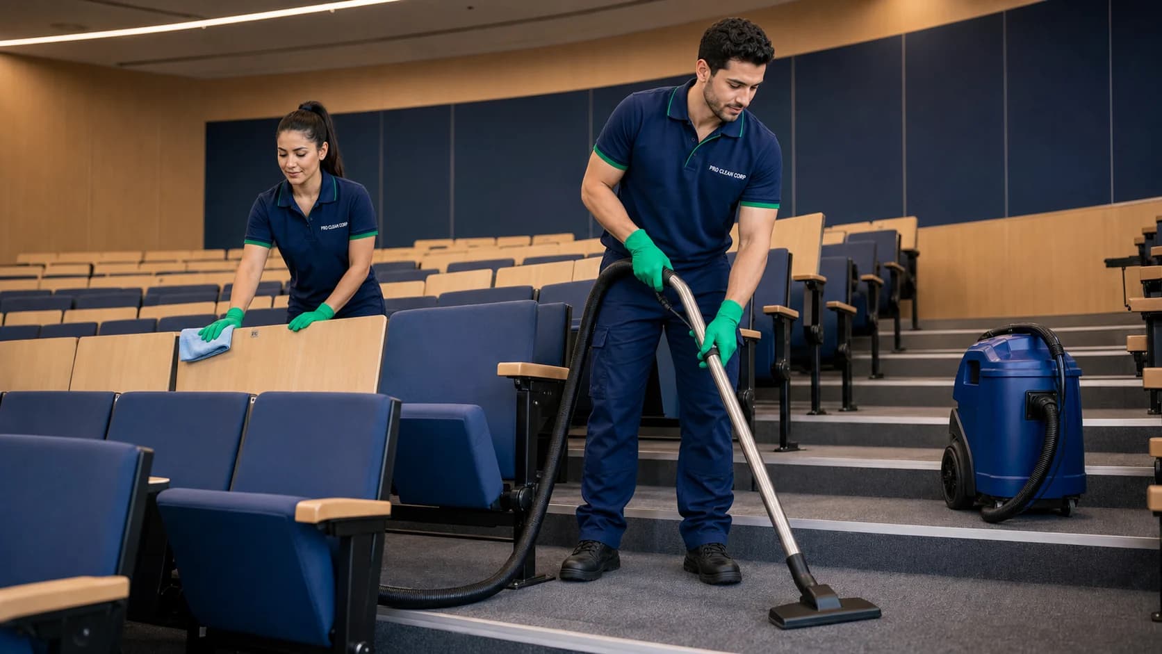 Our Cleaning Process in Action
